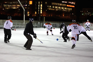 Broomball - Shams vs. Ice Monkeys Championship