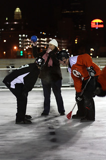 Broomball - Faceoff