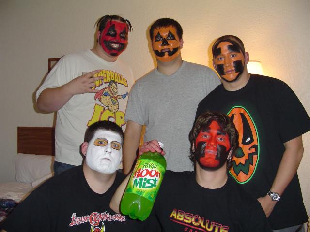 Painted up for Hallowicked