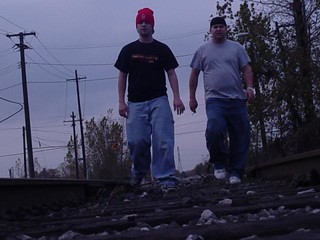 Richie and I leaving Zug Island