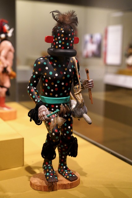 I loved this polka dot native dude