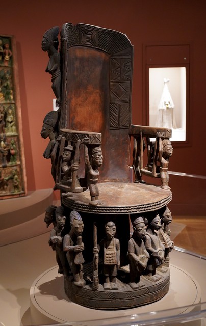 This African thrown was wild