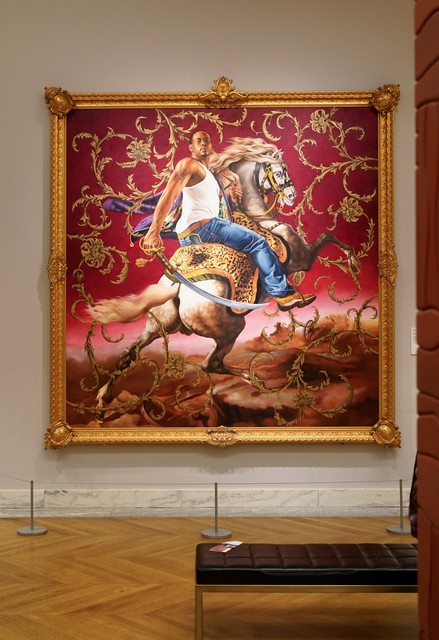 Kehinde Wiley... before he did Obama's portrait.
