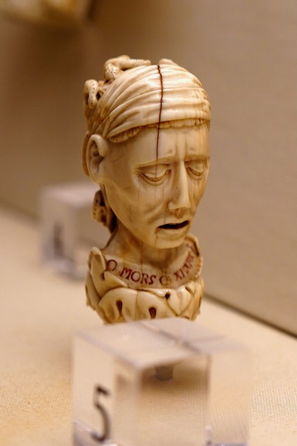 This Ivory carved rosary was insane