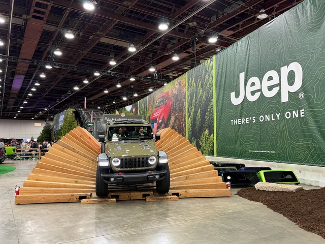 The Jeep track really blew Ford's outta the water... They've been in the off-road game a little longer though.