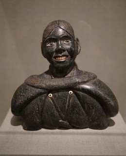 A wild sculpture with walrus Ivory