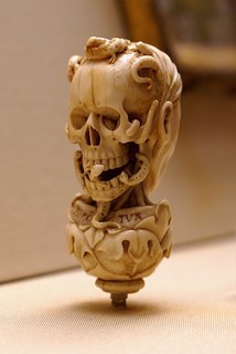 This Ivory carved rosary was insane
