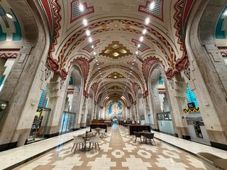 The Guardian building is wild