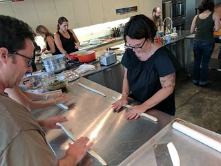 Rollin out some dough