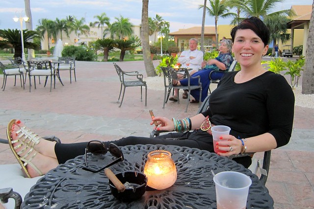 Havin some Dominican tobacco