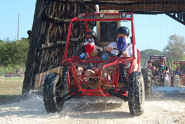 Busting out of the car wash