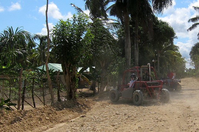 Pulling into a typical house for coffee and cocoa