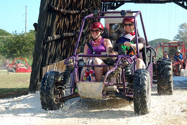 Coming out of the car wash