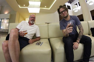 A snifter of cognac to accompany some cuban cigars