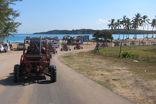 Pulling up to Macao Beach