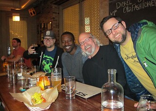 Bangers & Lace - Grabbing dinner with Chicago friends and fam before flying out