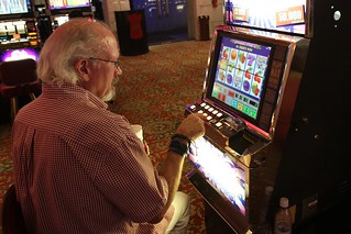 Trying some luck at the Resort Casino