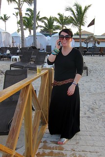 On the phone with Kari's parents, awaiting their arrival