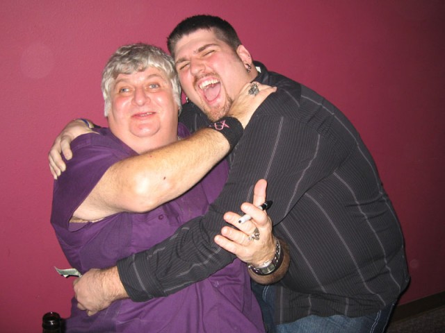 Kevi giving Don Vito Huggles