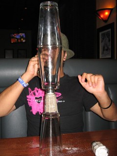 Balancing - glass, pepper, glass, glass