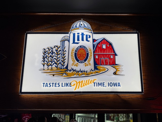 Look at this Miller Lite Silo