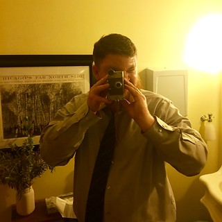 Camera - Having a grand ol time in the washroom with Craig.