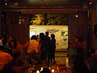 Wedding - This Tamale Spaceship truck was a beautiful sight