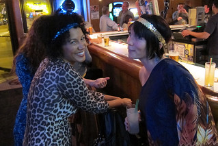 Hanging out at some random lounge we wandered into