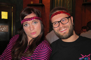 Jamie Lomheime - Sparkly headbands at Coobah