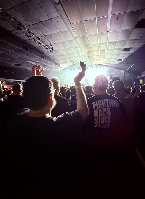 Enjoying a great show