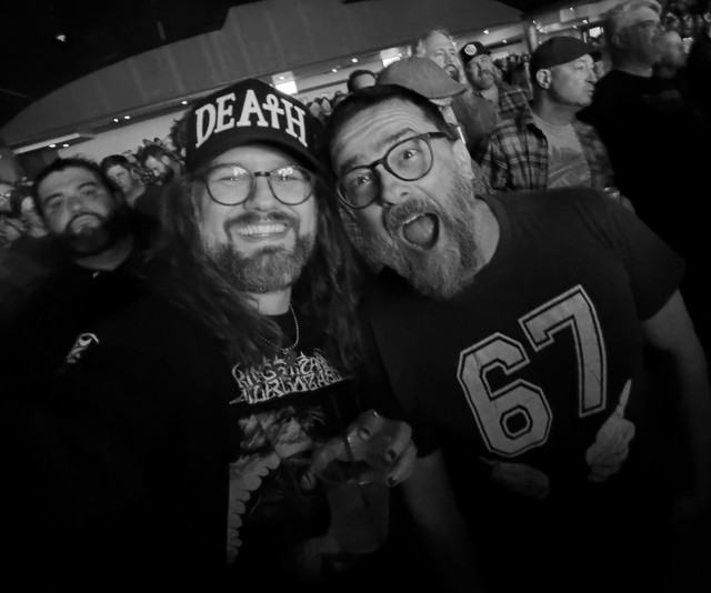 Got Maurizio to a punk show!