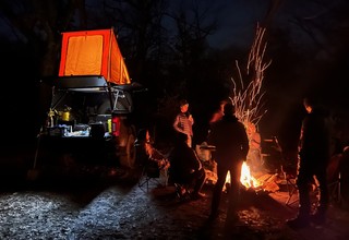 Hangin around the fire