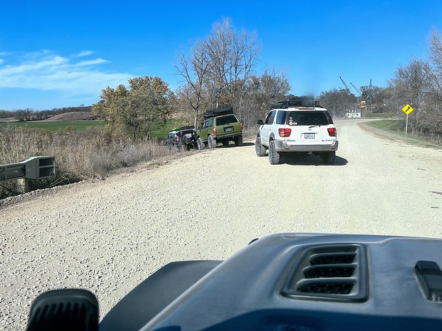Pulling down into the farmland