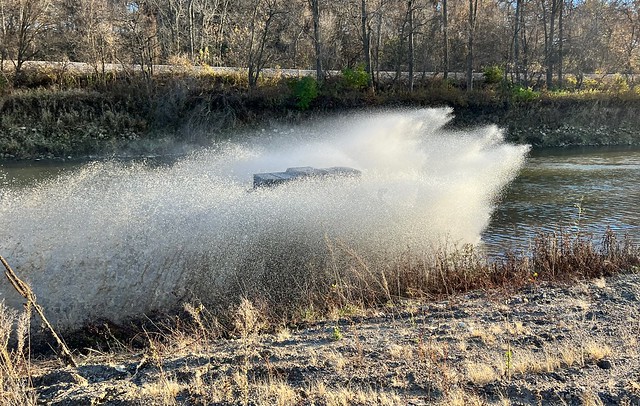 I'm sure the visibility was great right here