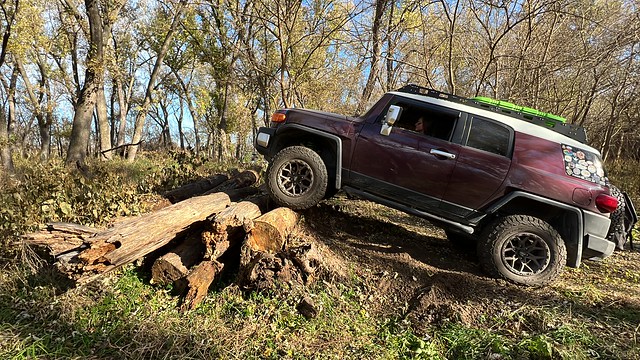 Maria goes for it in the FJ
