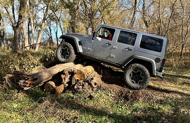 This dude rolled over no problem. I kinda wish I had the body-matched top for my Jeep