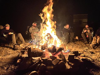 Hangin around the fire