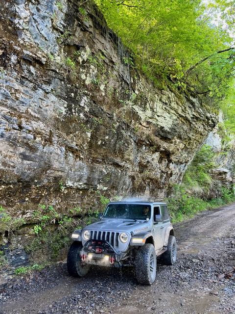 Gettin a waterfall rinse