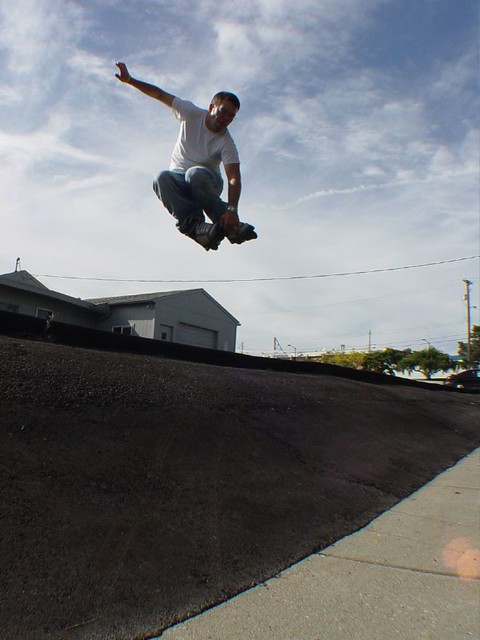 Mute over an incline