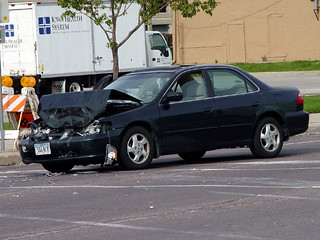 Broken - Smashed Honda