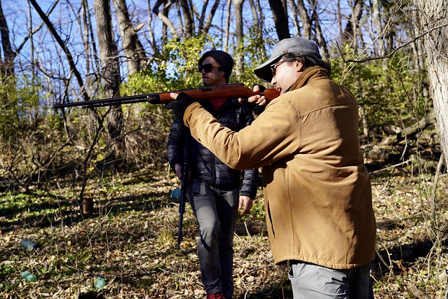 Takin aim with the .22