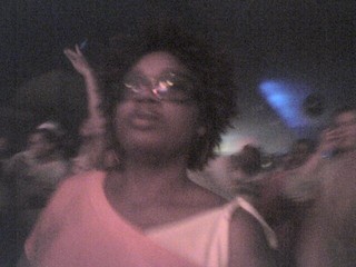 Some chick next to me