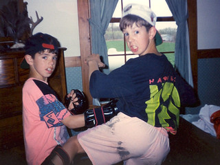 Ben and Brandon Sparring