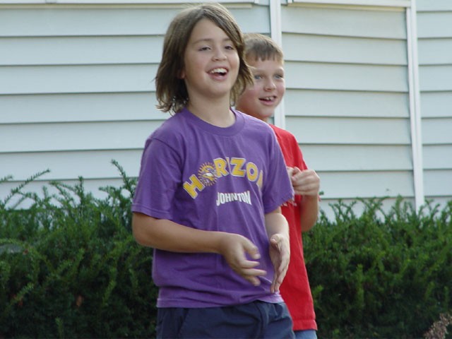 Ethan realizing the limo was for him