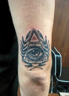 Tattoo - Fresh ink. Irritated pores.