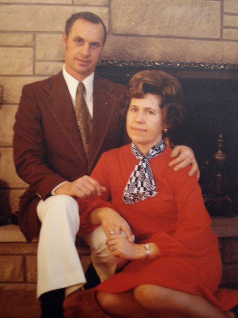 An amazing photo of my grandparents