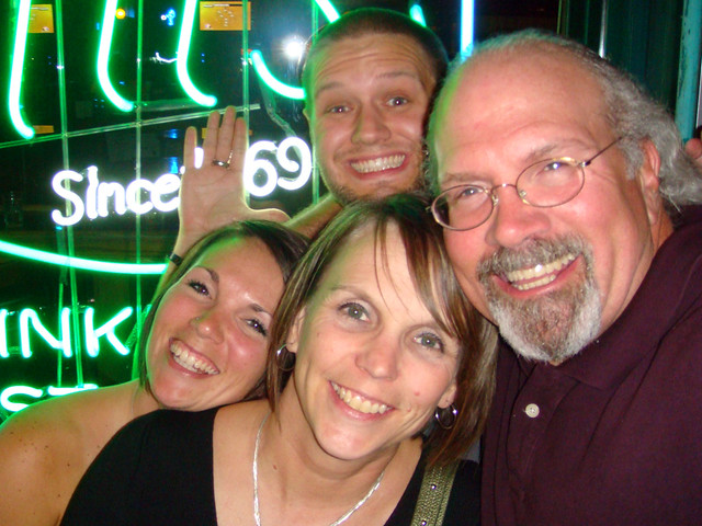 We take lots of group pics...