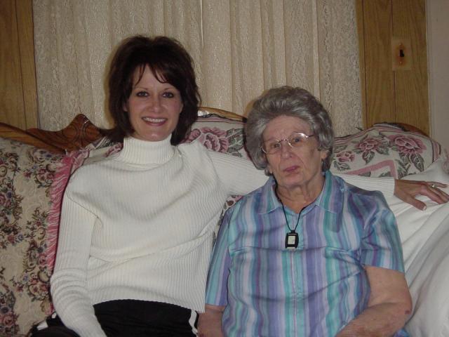 Mom and Grandma Lee