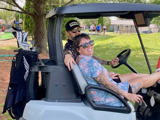 Golf - Pullin up to number 10