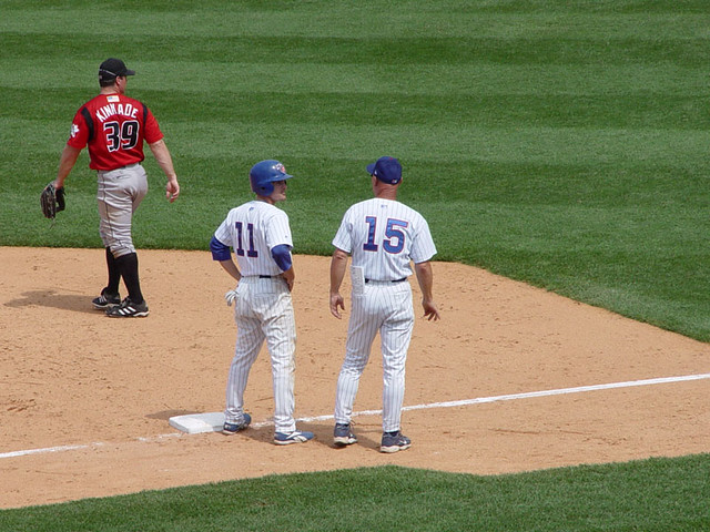 "I didn't know you could have 2 people on 3rd Base"